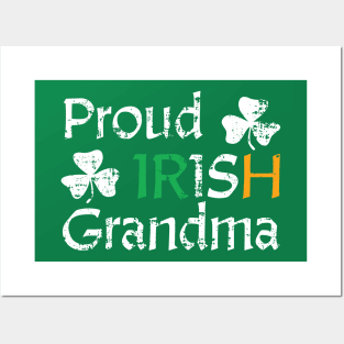 Proud Irish Grandma Posters and Art